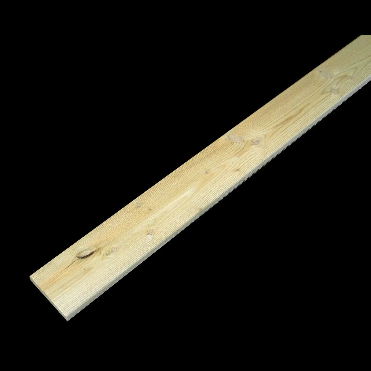 Trykimprægnerede Terrassebrædder^ Terrassebrædder GDS glat fyr trykimprægneret 25 x 100 mm x 3,6M