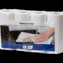 Abena Prepperudstyr^køkkenrulle 2-lags 14,4m x 22cm 4 ruller