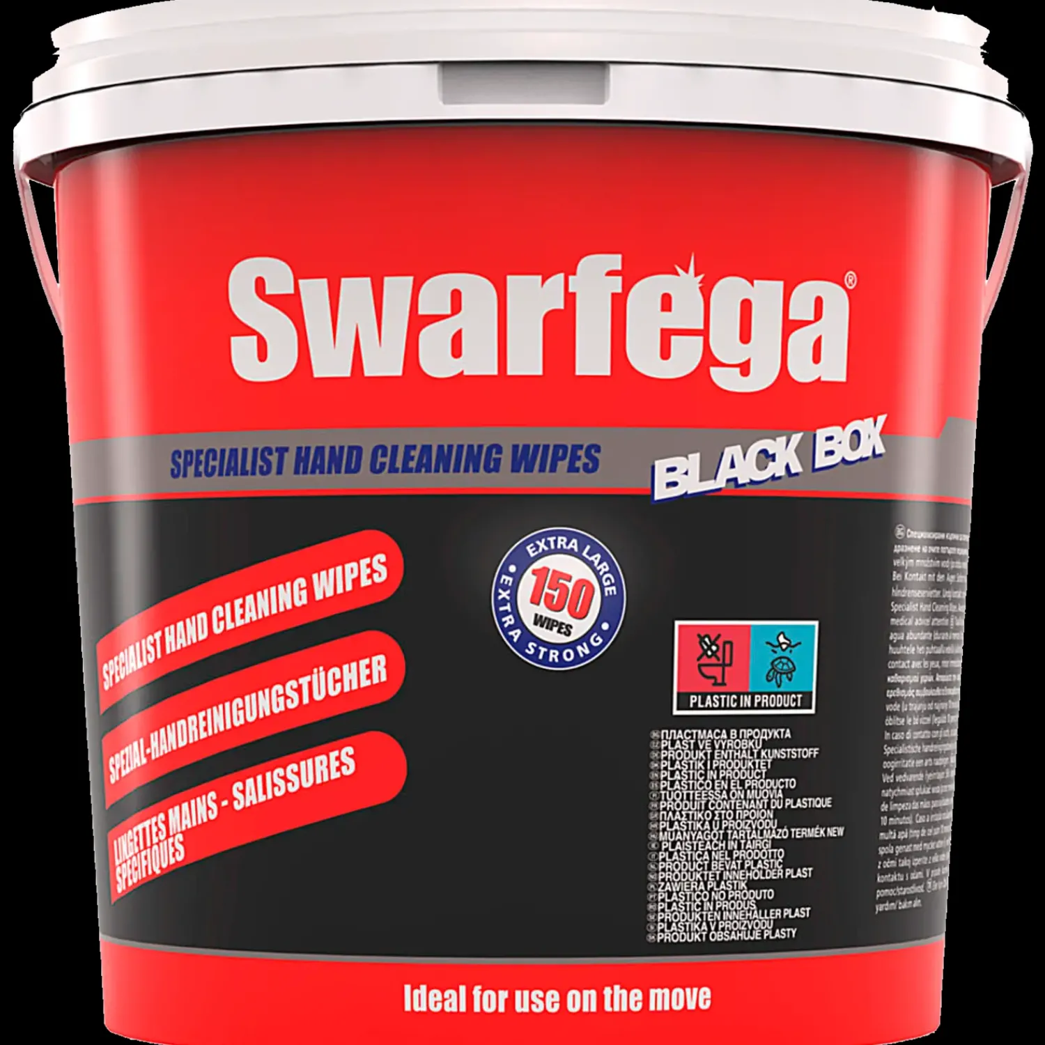 Abena Rengøringsartikler|Tilbehør Til Kontor Og Værksted^renseserviet 150 ark Black Box, dispenser box