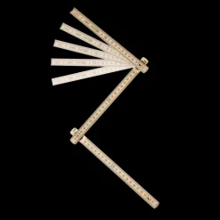 Måleværktøj Og Opmærkning^Adga træ tommestok 2m