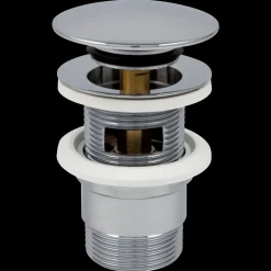 Adora Afløb Og Rør^Exitus 1 1/4 bundventil Ø66 push pop up/høj omløb krom