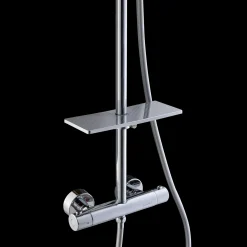 Adora Sæbehylder^hylde til brusestang, Ø18-25 mm, krom