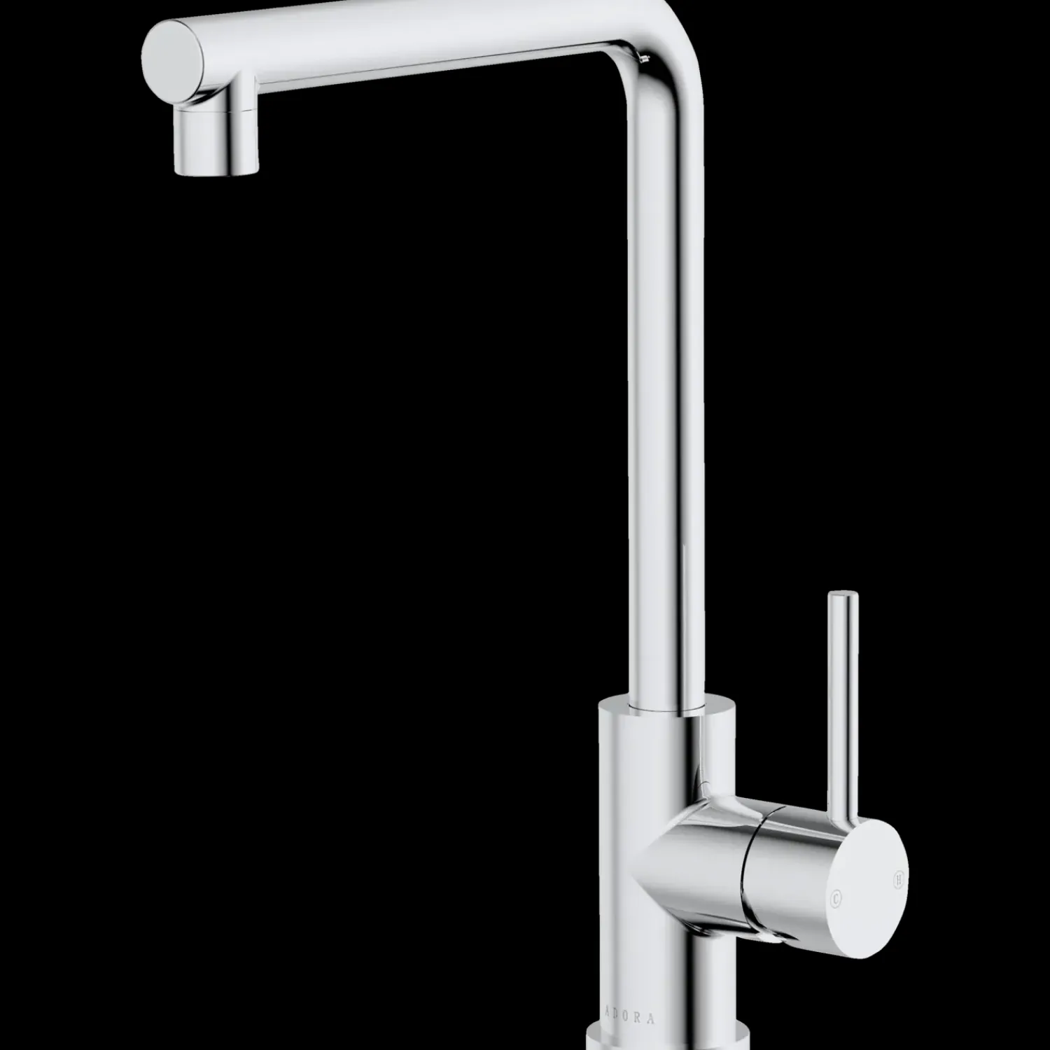 Adora Køkkenarmaturer^Imperia L-tud køkkenarmatur krom