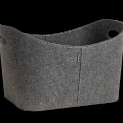 Online Aduro baseline brændekurv filt 41x53x33 cm grå