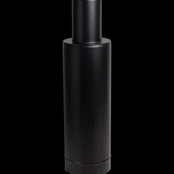 Hot Aduro isoleret startsektion 0,7 m med 22 cm pejserør sort