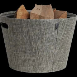 Aduro Brændeovnstilbehør^proline brændekurv PET khaki melange Ø45 cm