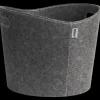 Aduro Brændeovnstilbehør^proline brændekurv rund grå filt 31x39 cm