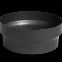 Aduro Brændeovnstilbehør^røgrør halvisoleret startkobling sort