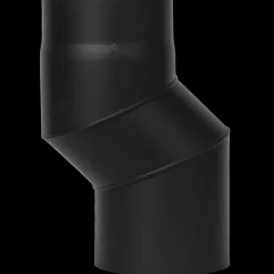 Aduro Skorstene Og Tilbehør^røgrør s-bøjning 60 mm forskydning sort
