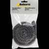 Reservedele Til Brændeovne^Aduro rund sort glasfiberpakning Ø8mm x 2,0 m