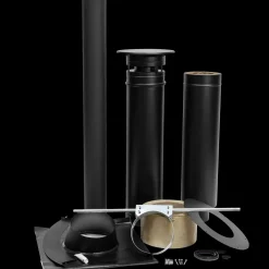 Aduro Skorstene Og Tilbehør^skorstenspakke komplet 3,5 meter, med taginddækning