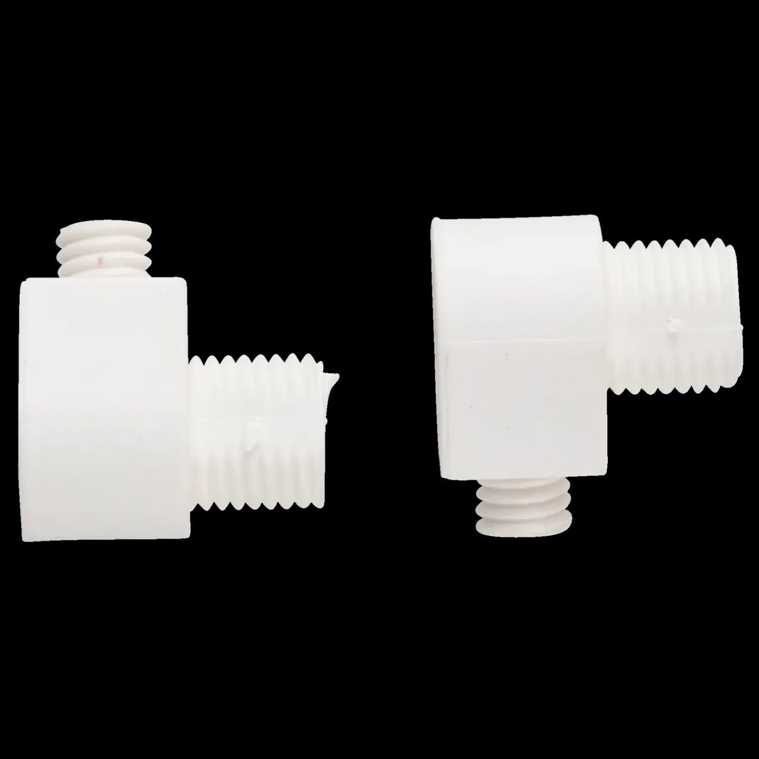 E-Line Tilbehør Til Elartikler^Aflastning m/udvendig gevind hvid