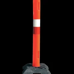 Sydvesta Afspærring Og Afmærkning^Afspærringscylinder rød med refleks 1 m U./fod