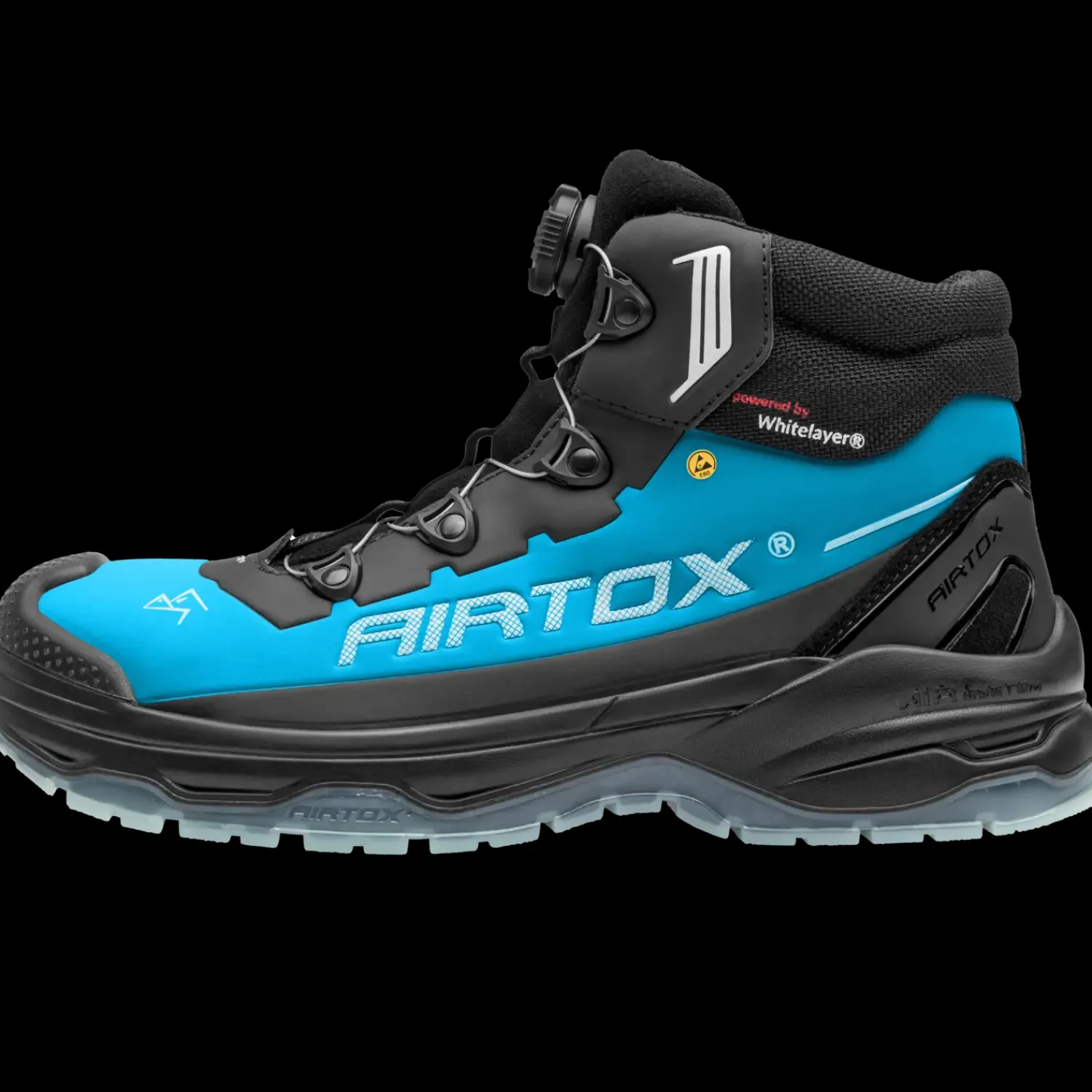 Airtox Sikkerhedssko^TransAm TX66 sikkerhedssko sort str. 44