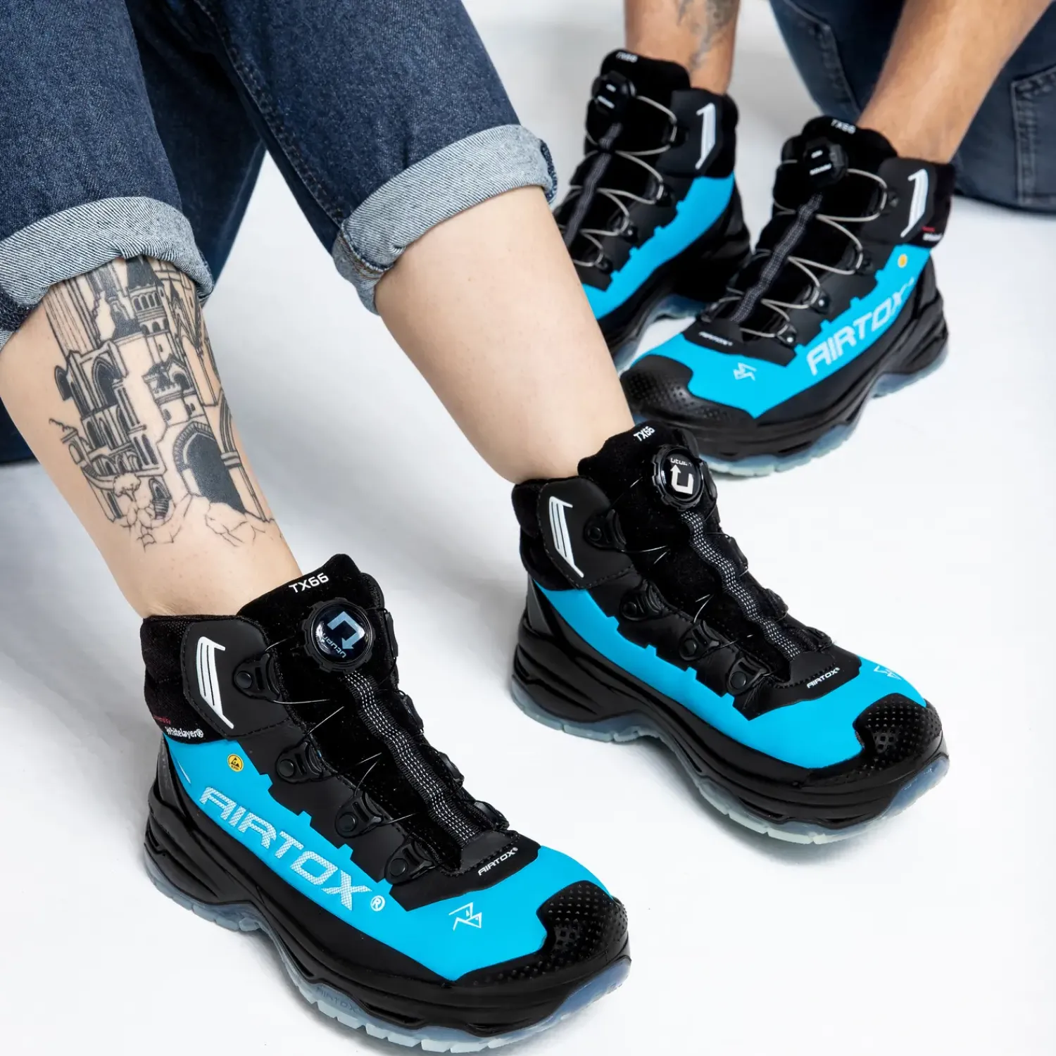 Airtox Sikkerhedssko^TransAm TX66 sikkerhedssko sort str. 44