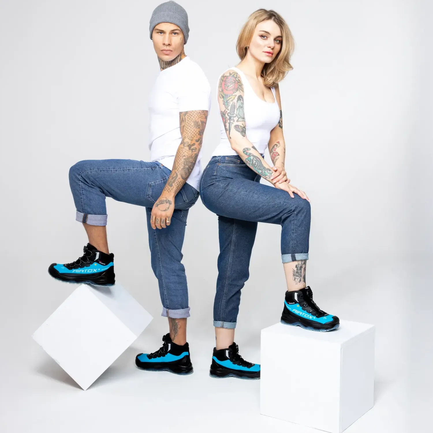 Airtox Sikkerhedssko^TransAm TX66 sikkerhedssko sort str. 44