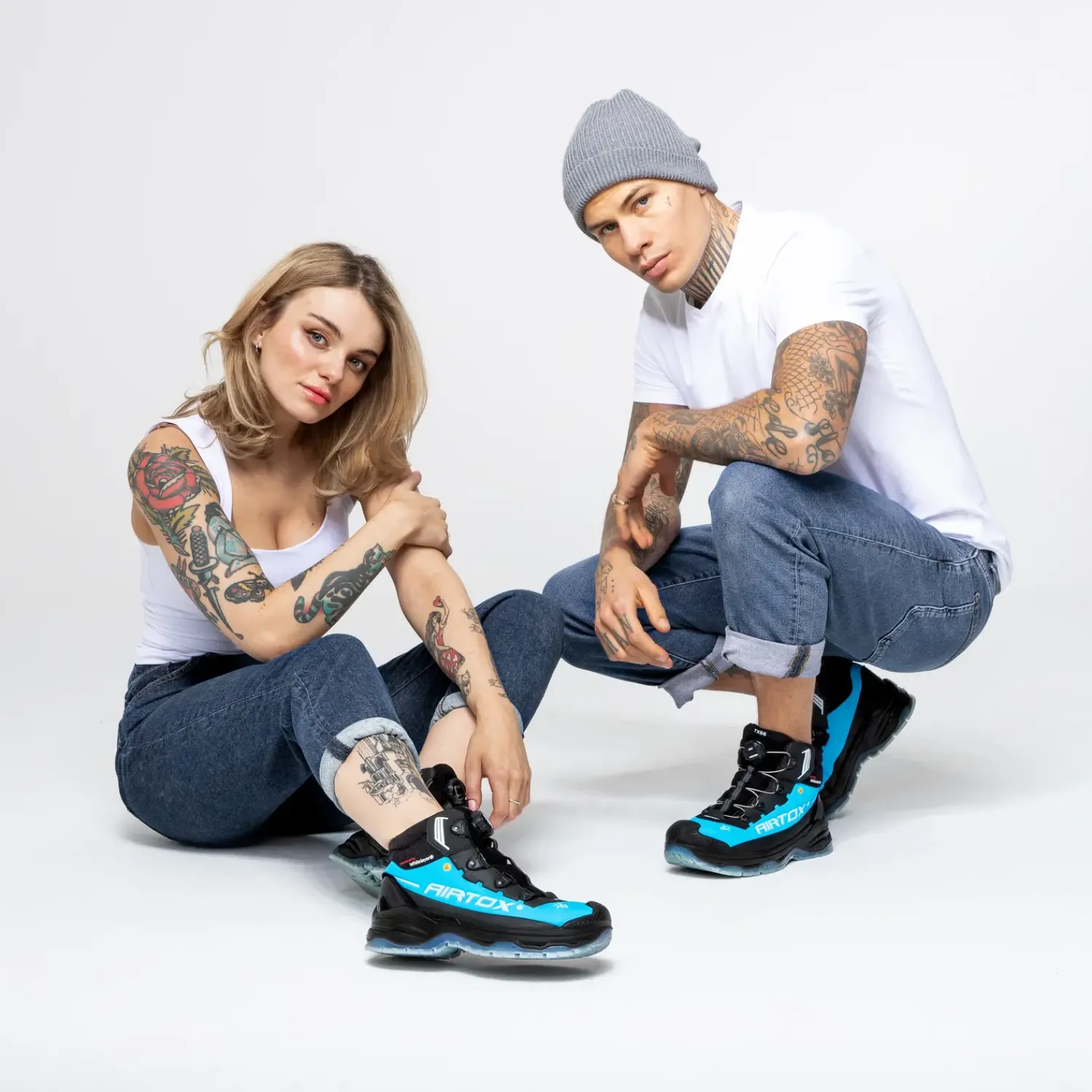 Airtox Sikkerhedssko^TransAm TX66 sikkerhedssko sort str. 44