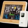 Alecto Vejrstationer Og Termometre^WS-150 vejrstation med trådløs sensor bambus