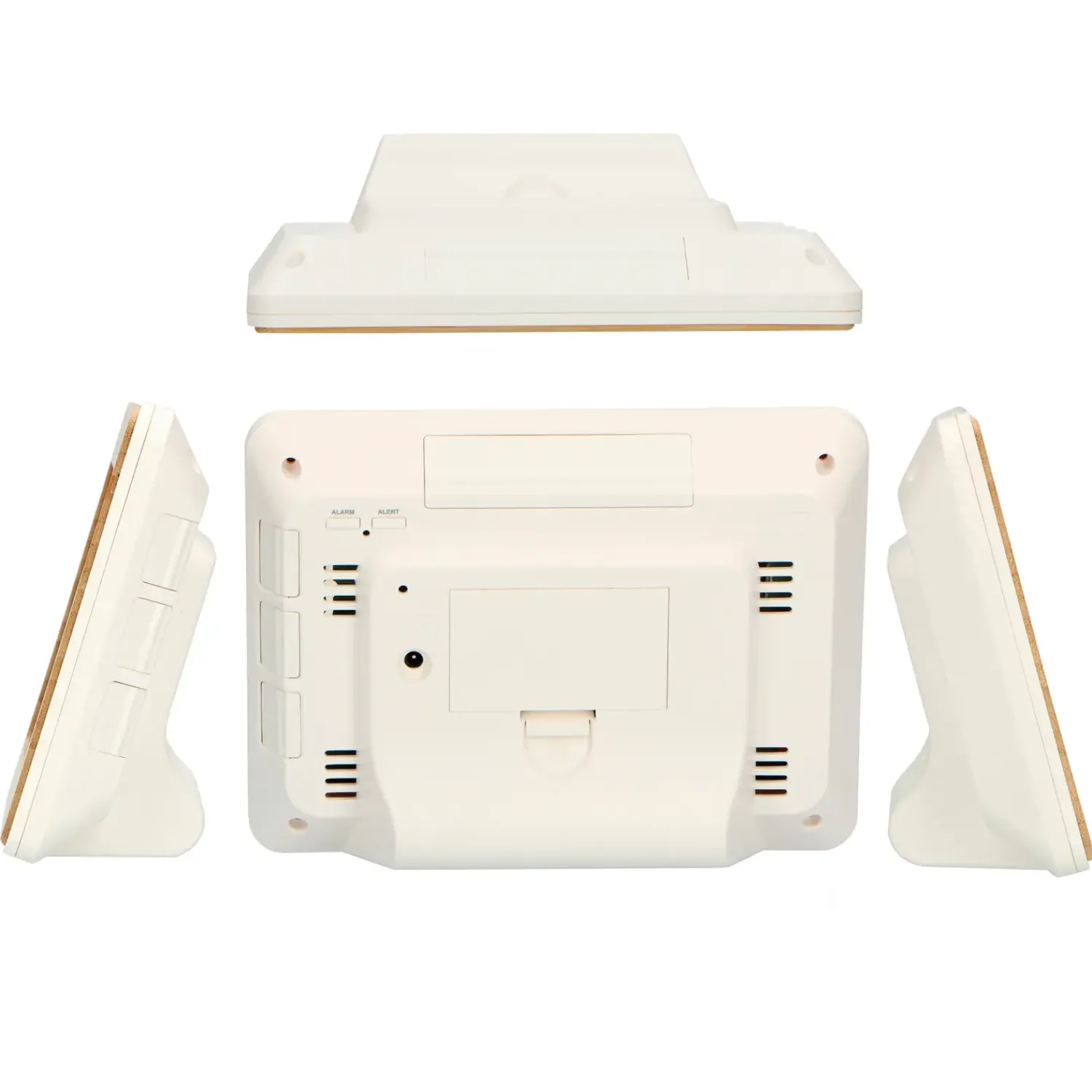 Alecto Vejrstationer Og Termometre^WS-150 vejrstation med trådløs sensor bambus