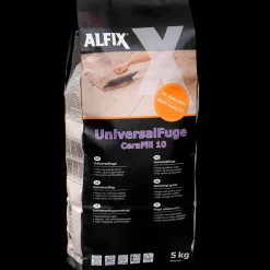 Sale Alfix CeraFill 10 Colour flisefuge 5 kg hvid