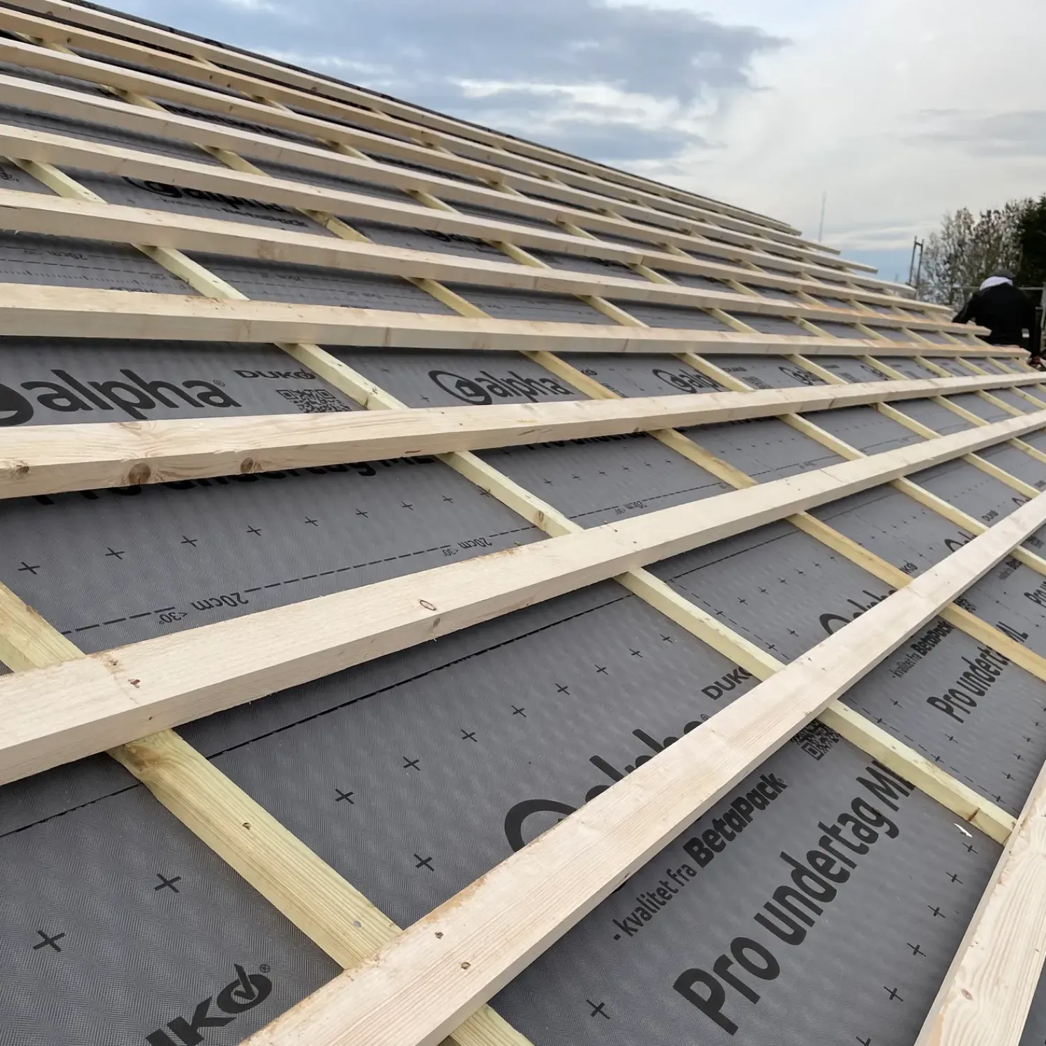 Alpha Undertag Og Tilbehør^undertag MH sort 1,1 x 30 m