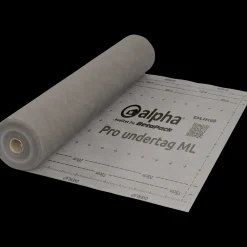 Sale Alpha undertag ML sort/grå 1,1 x 50 m