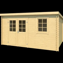 Outlet Amira 230 hytte med dobbeltdør og vindue, 8,4 m²