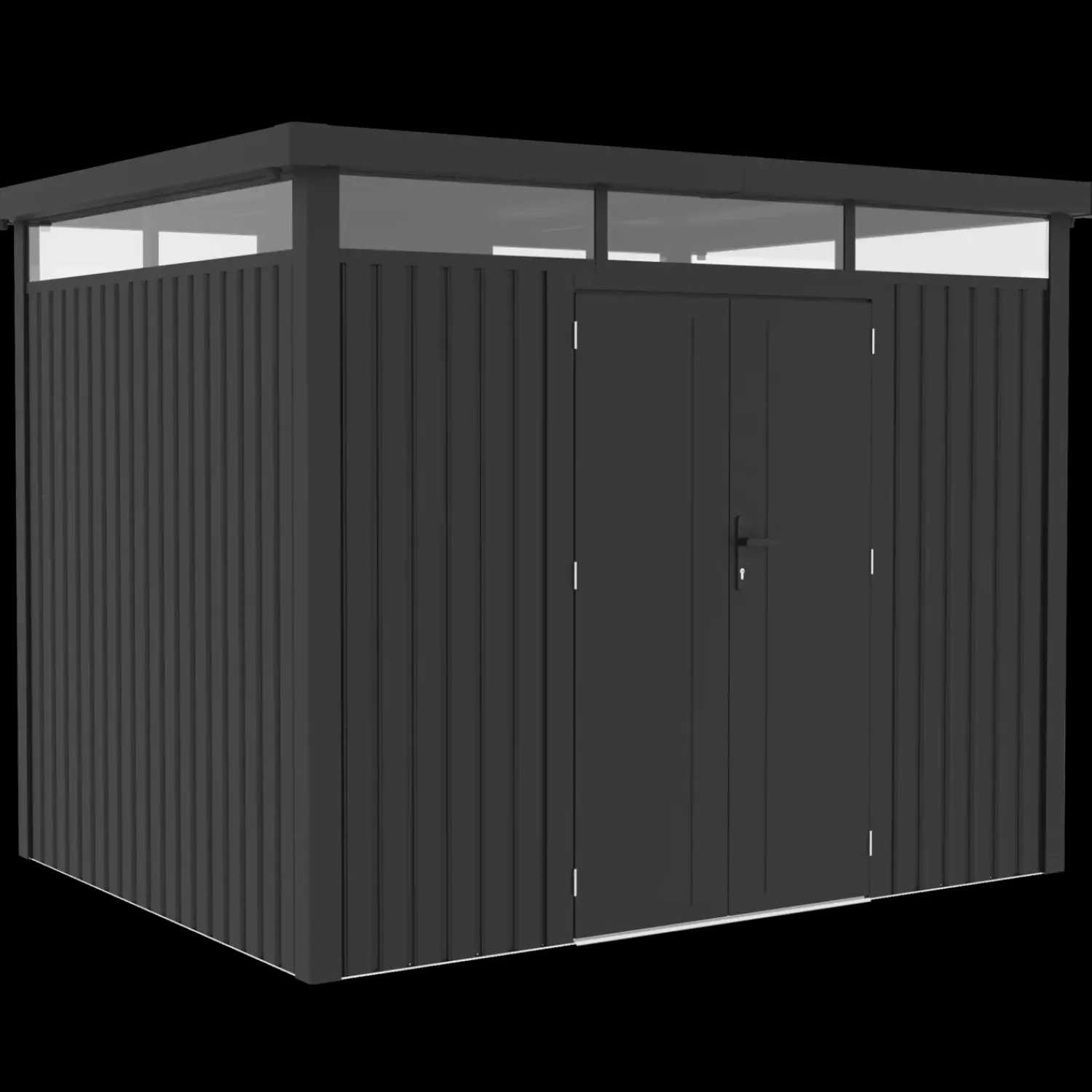 Redskabsskure I Stål^Anne Premium redskabsskur 6,76 m²