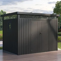 Redskabsskure I Stål^Anne Premium redskabsskur 6,76 m²