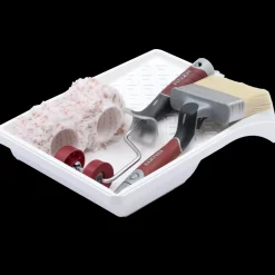 Online Anza elite træbeskyttelsessæt, rulle, rullebakke og pensel