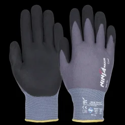 Outlet Arbejdshandsker Ninja Maxim 34872 grå/sort str. 9