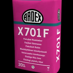 Ardex Fliseklæb Og Flisefuge^fliseklæber x 701 F, 20 kg grå