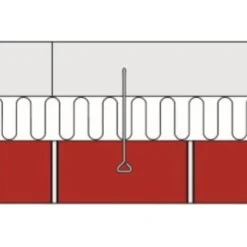 Dame Tilbehør Til Mur Og Fundament^Arminox murbinder m/øje Ø4x250 mm rustfrit stål