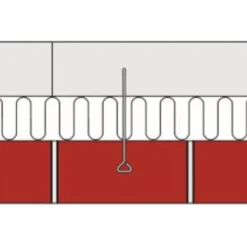 Dame Tilbehør Til Mur Og Fundament^Arminox murbinder m/øje Ø4x250 mm rustfrit stål