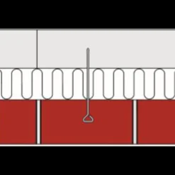 Dame Tilbehør Til Mur Og Fundament^Arminox murbinder m/øje Ø4x250 mm rustfrit stål