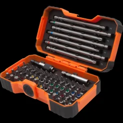 Discount Bahco bitssæt 1/4" med farvering 54 dele