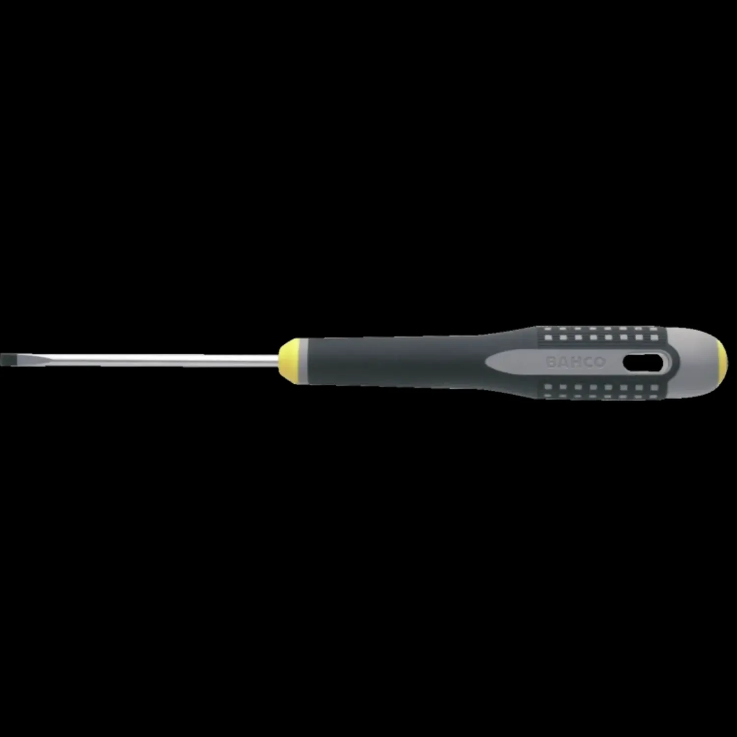 Skruetrækkere^Bahco ERGO™ ligekærv-skruetrækker med gummigreb 3x60 mm