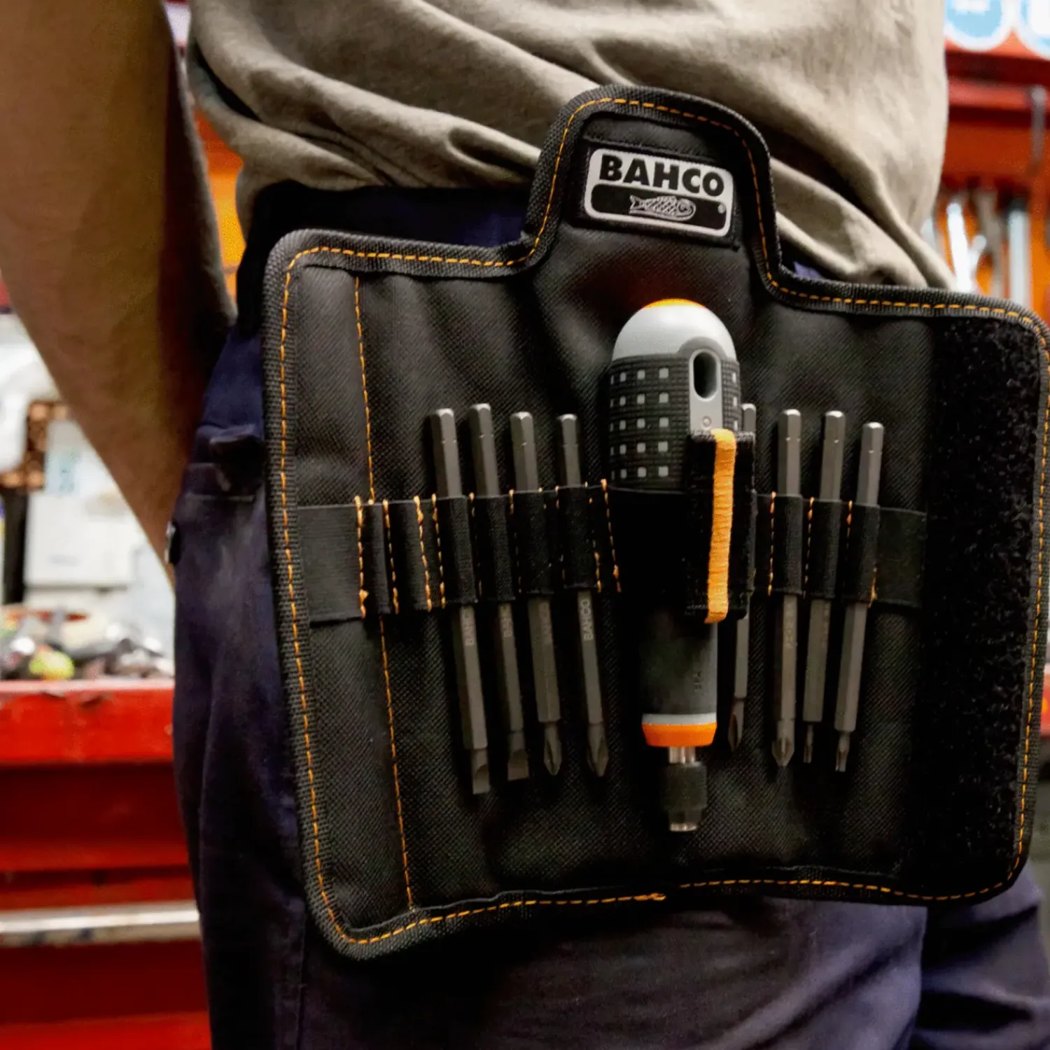 Bahco Skruetrækkere^skruetrækkersæt med 8 klinger