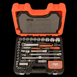 Bahco Værktøjsnøgler^topnøglesæt 1/4" og 1/2" 4-32 mm 95 dele