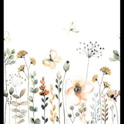 Clearance Bambino XIX fotostat blomster