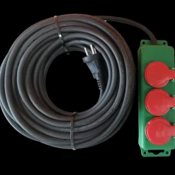 Bandit Kabler Og Ledninger^Kabelrulle 20 mtr. 3G1.5mm² med slagfast 3-stikdåse