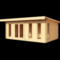 Hytter^Barbados stor hytte med dobbeltdør og høje vinduer 19,62 m²