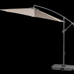 Online Barcelona hængeparasol Ø3 m m/fod Taupe