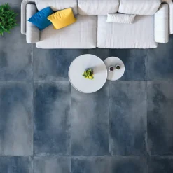 Gulv- Og Vægfliser^Batik industrial væg-/ og gulvflise blue 60x60 cm