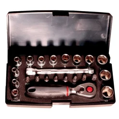 Outlet Bato Nordic Bato 1/4" topnøglesæt 23 dele