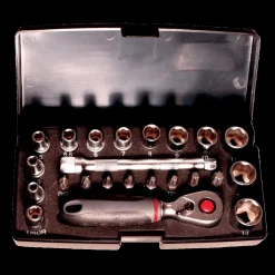 Outlet Bato Nordic Bato 1/4" topnøglesæt 23 dele