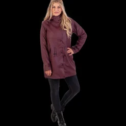 Clearance Belleterra regnjakke str. 40 rød