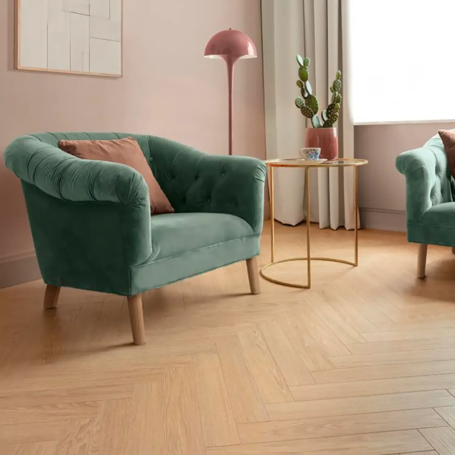 Laminatgulve^BerryAlloc Chateau+ A-stav laminatgulv charme light natural 84x504x8 mm