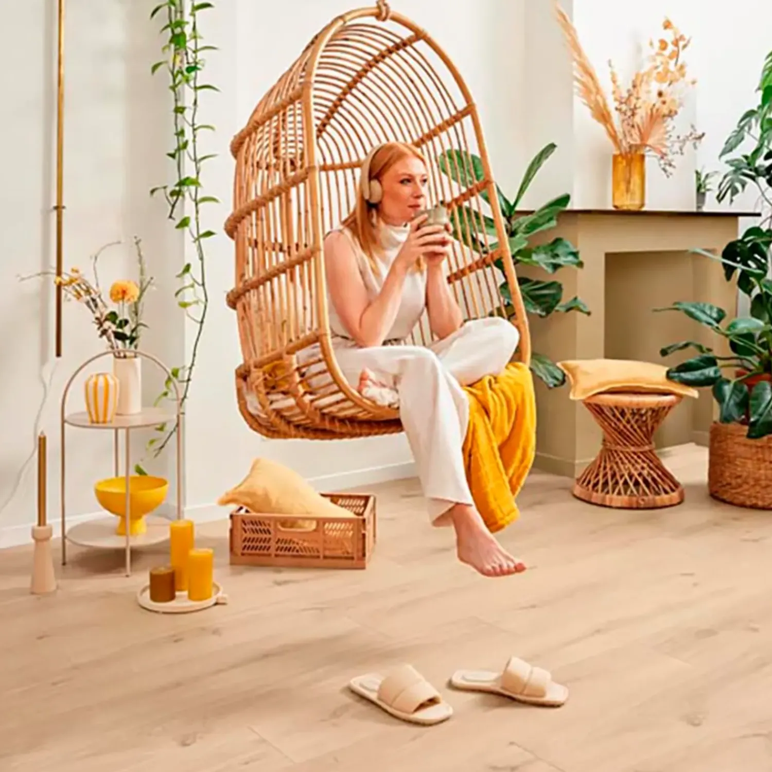 Hot BerryAlloc Ocean+ 8 V4 laminatgulv Gyant sand natur 190x1288x8 mm