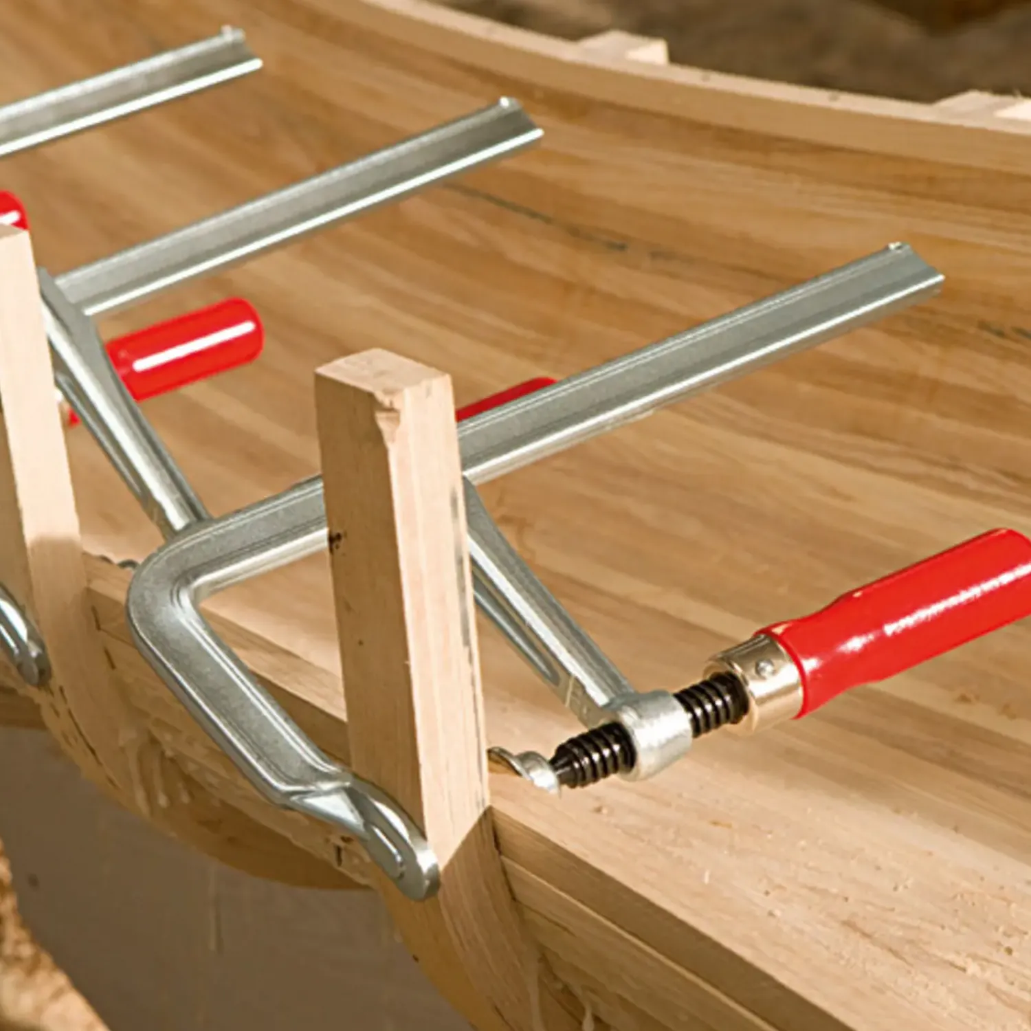 Skruetvinger^Bessey skruetvinge 300x60 mm